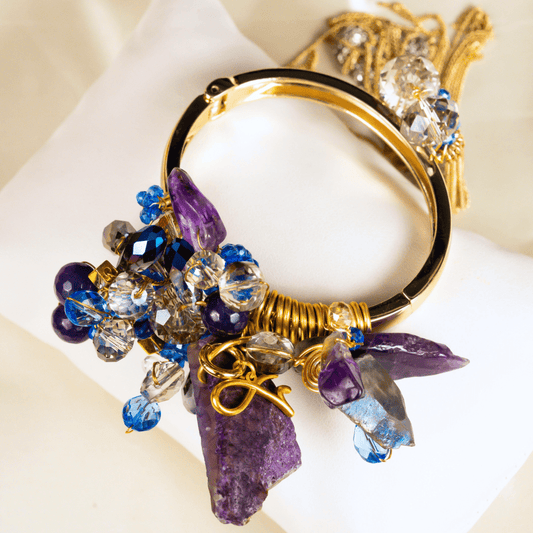 Amethyst Wonders: A Singular Masterpiece by Viviana Puello