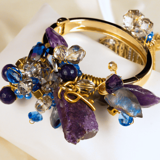 Amethyst Wonders: A Singular Masterpiece by Viviana Puello