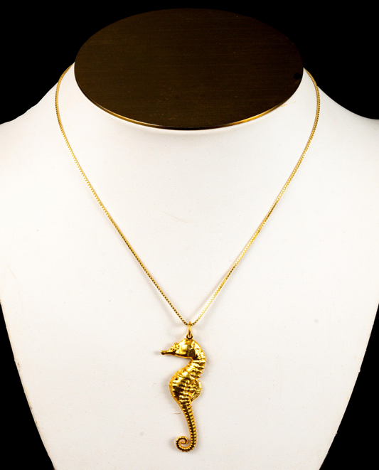 Seahorse Pendant by Viviana Puello